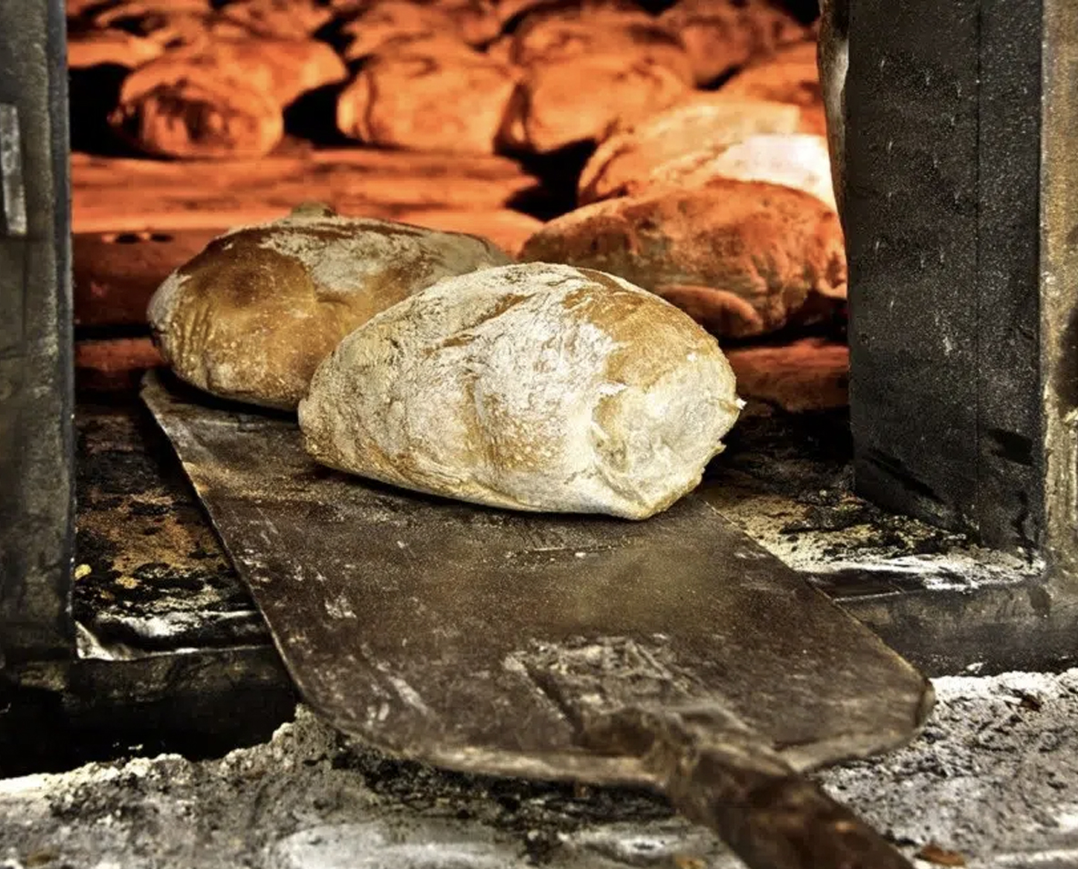 Forno Bio e Te in costruzione